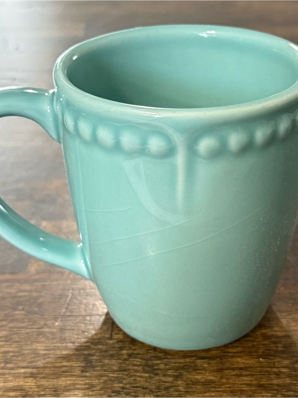 Matceramica Sea Foam Green 4" Mug Made In Portugal M2A30
